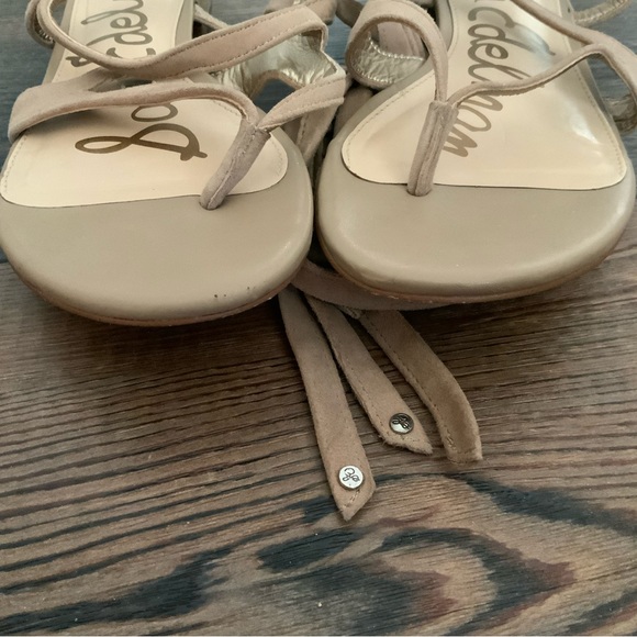 Sam Edelman Davina Throng Boho Ankle Wrap Sandals Women’s Size 9 - Picture 11 of 12